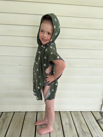 Hooded Swim Cover Up
