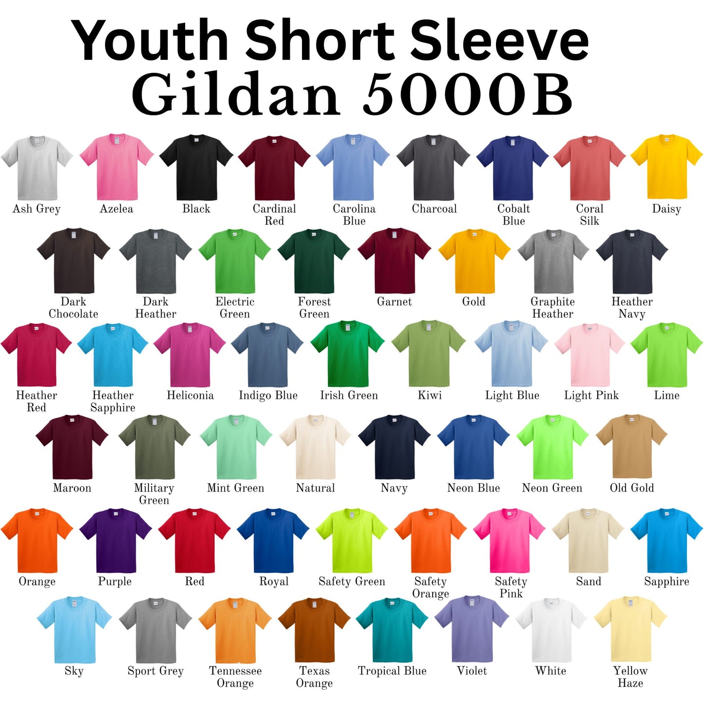 Gildan Youth Short Sleeve
