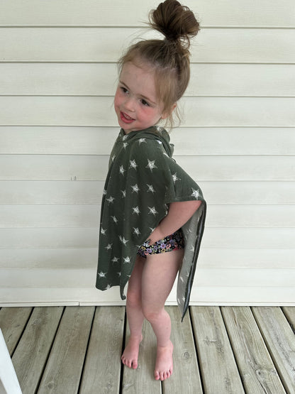 Hooded Swim Cover Up