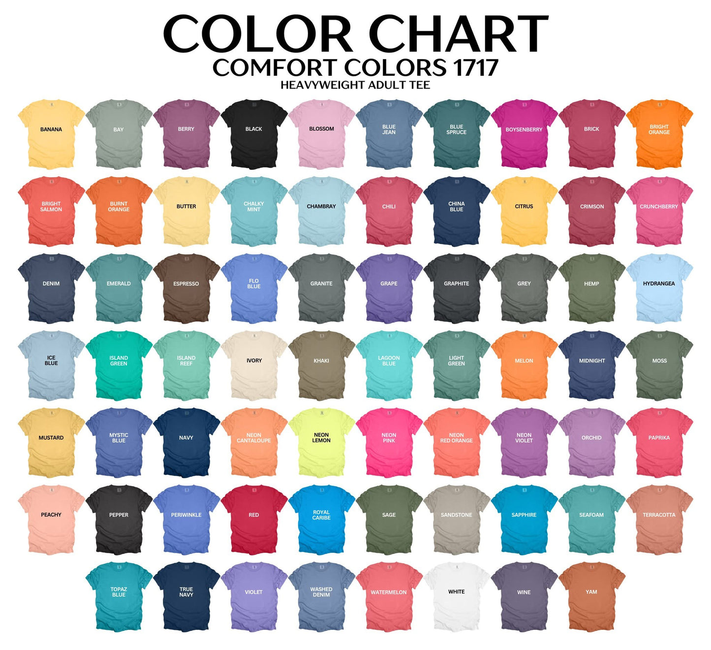 Comfort Colors Short Sleeve