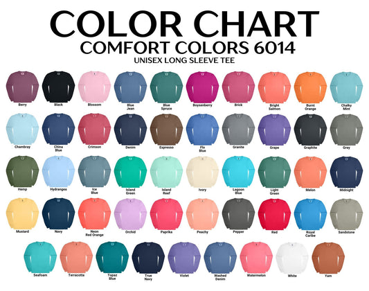 Comfort Colors Long Sleeve