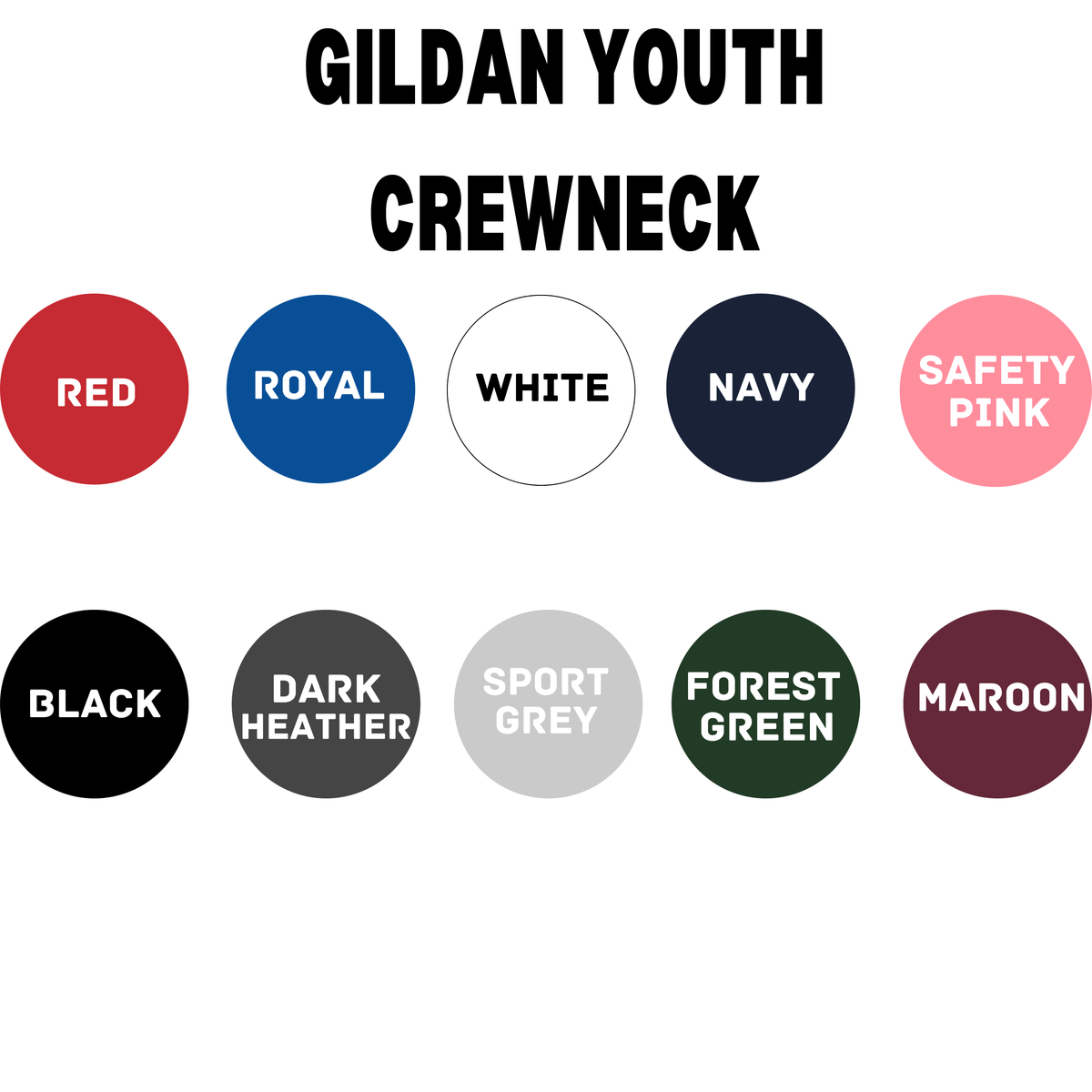 Gildan Youth Crewneck