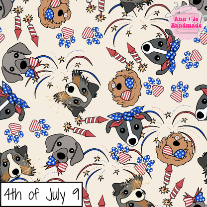 Reversible Dog Bandana