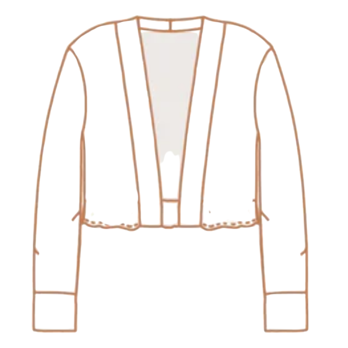 Hip Length Cardigan