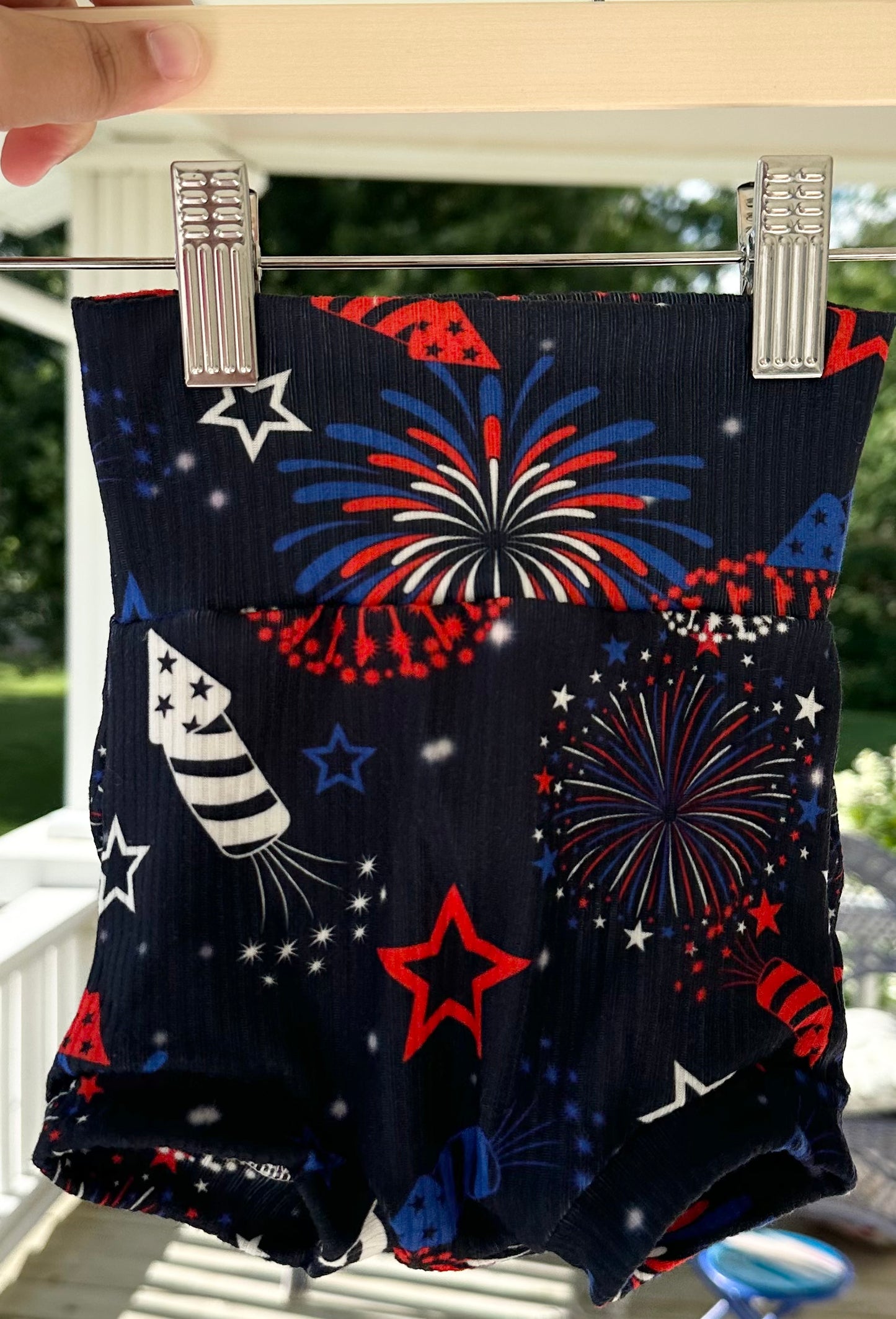 9/12m Firework Bummies